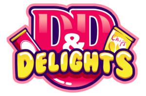 Logo of D&D Delights, a vending machine installer and servicing company in Denver, Colorado.